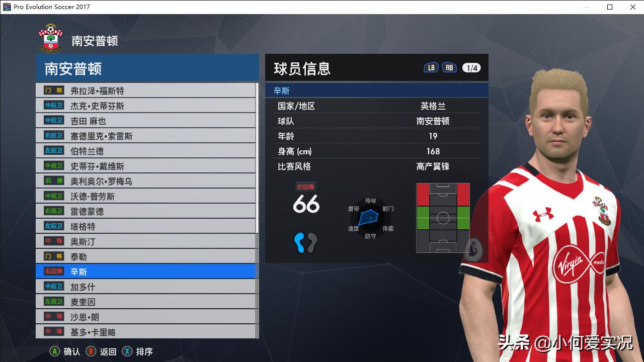 实况足球2017脸型更新,实况足球2017好用的球员