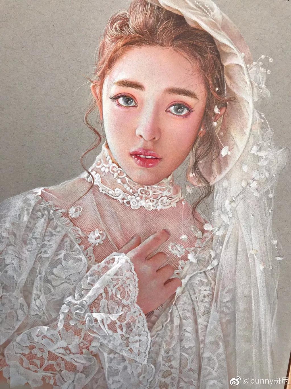 彩铅人物女孩教程视频,用彩铅画动漫人物天使恶魔