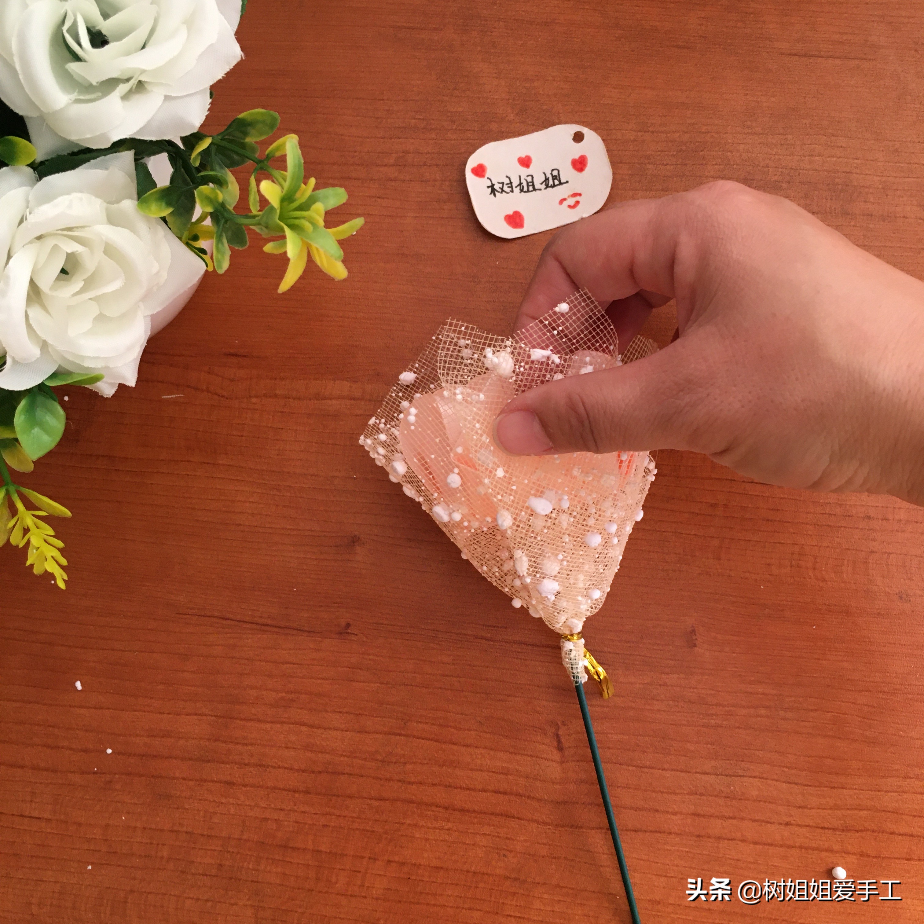 玫瑰花花束包装方法,花束包装玫瑰花