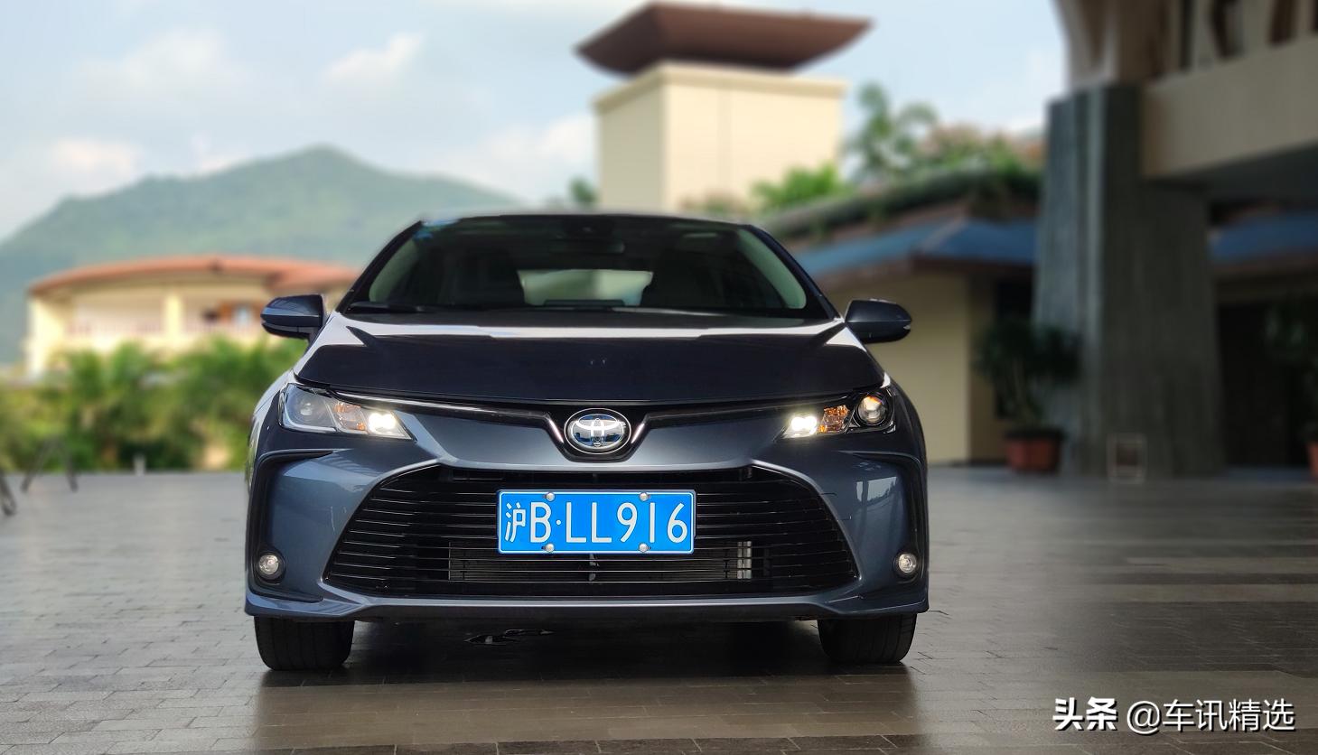 试驾全新卡罗拉,2021款丰田卡罗拉1.5l手动挡试驾