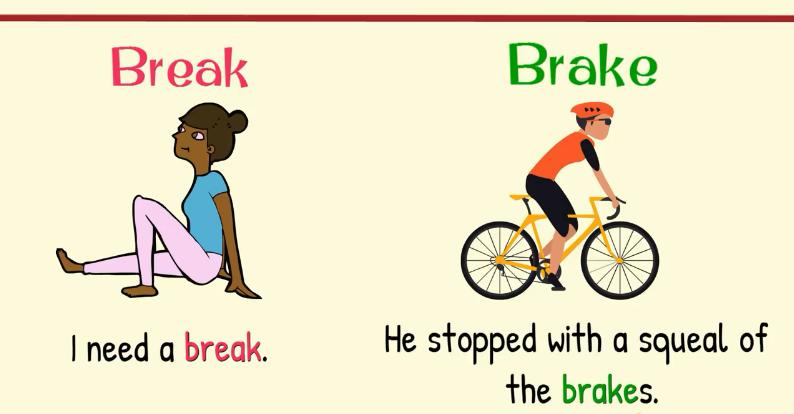 英语词汇高频近义词辨析,英语同音同形异义词概念