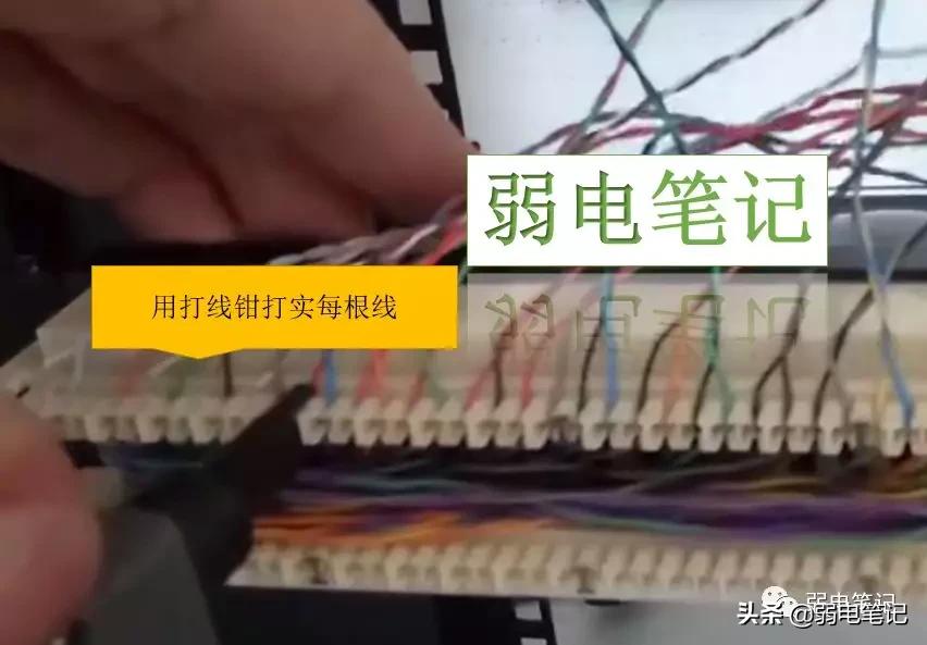 电话配线架线序图解,101配线架和110配线架