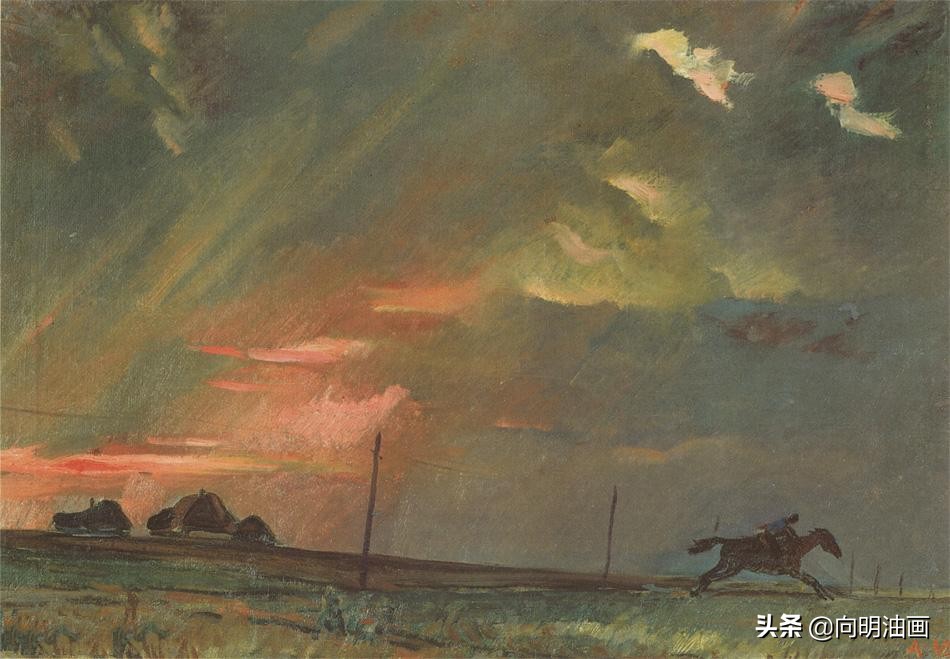 苏联人民艺术家,苏联画家亚历山大杰伊涅卡