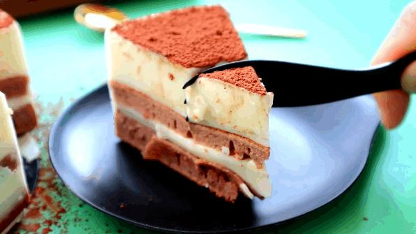 无需奶油简易慕斯蛋糕,不用奶油的慕斯蛋糕教程