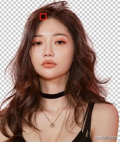 PS中的通道快速抠出韩国美女发丝
