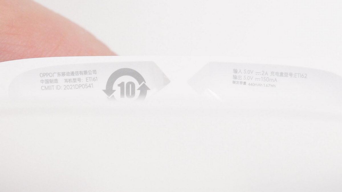 拆解报告：OPPOEncoAir真无线蓝牙耳机
