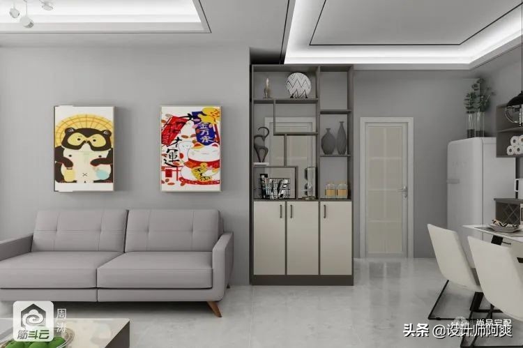 求求你，客餐厅别装那么多柜子，别人家这一个柜子就够了