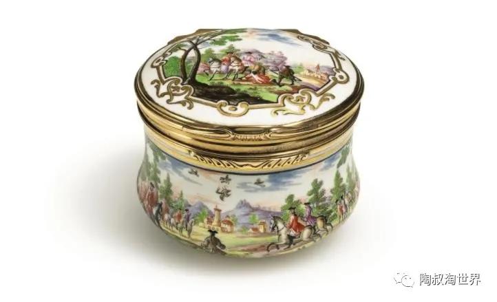 每日古董故事——欧洲黄金珍宝鼻烟盒