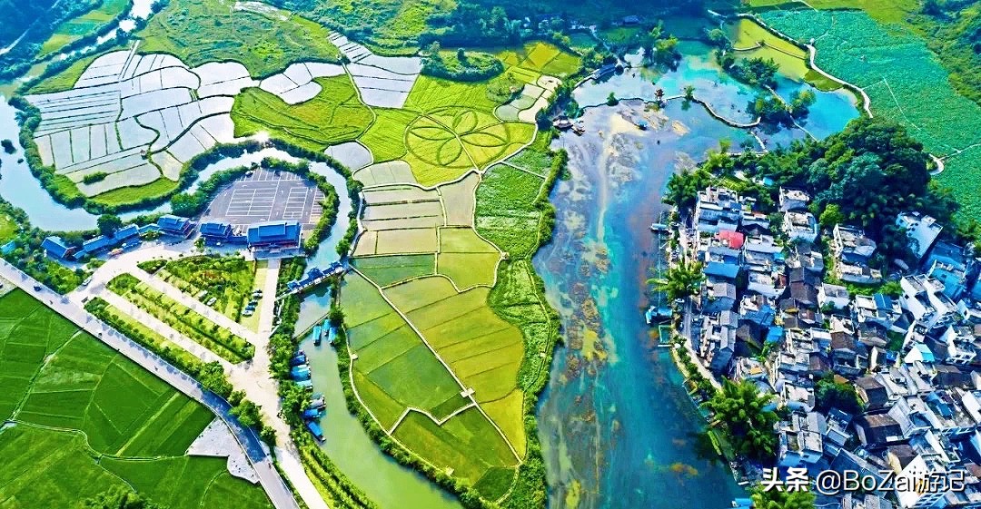 广西乡下田园最美风景图片,广西十大最美风景区