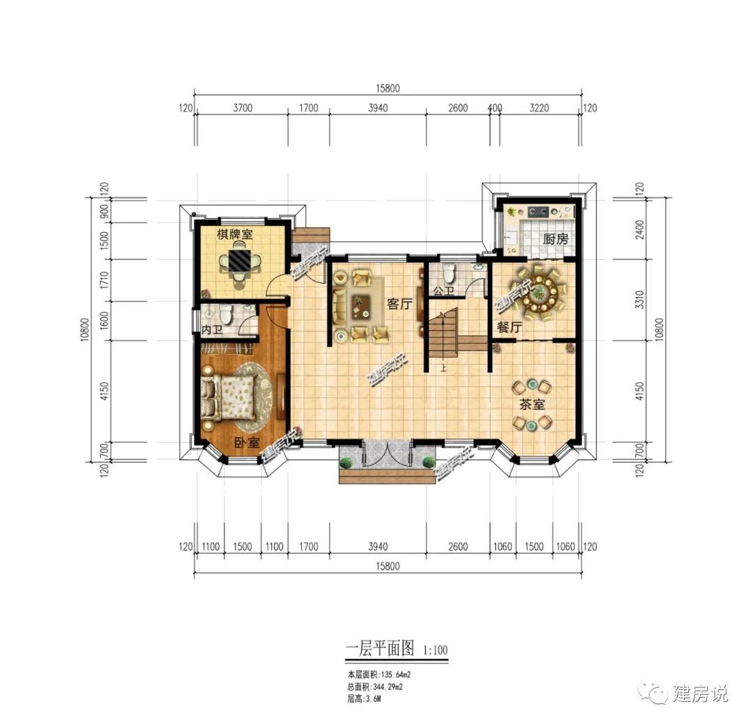挑空复式别墅怎么设计,复式别墅挑空大客厅