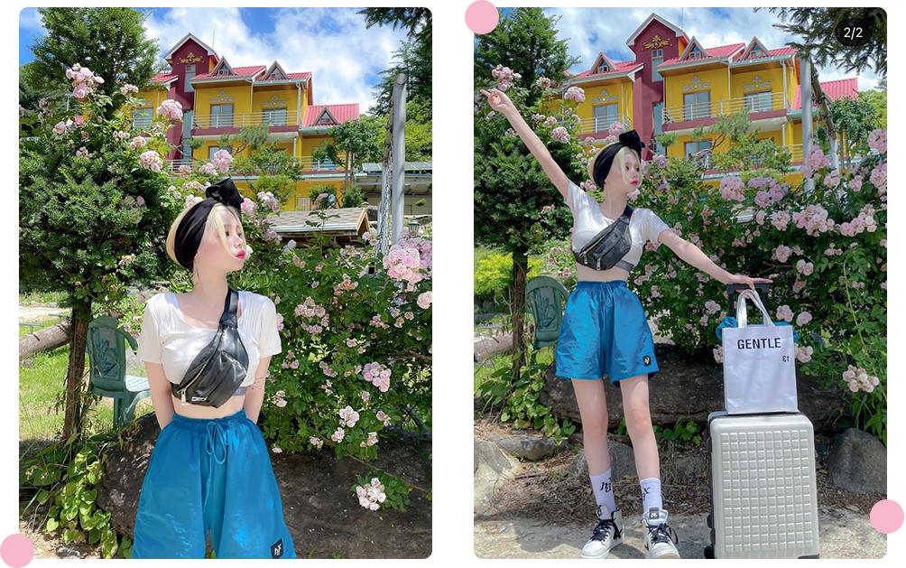 小个子穿什么裤型显瘦显高,显瘦显腿长喇叭超模裤