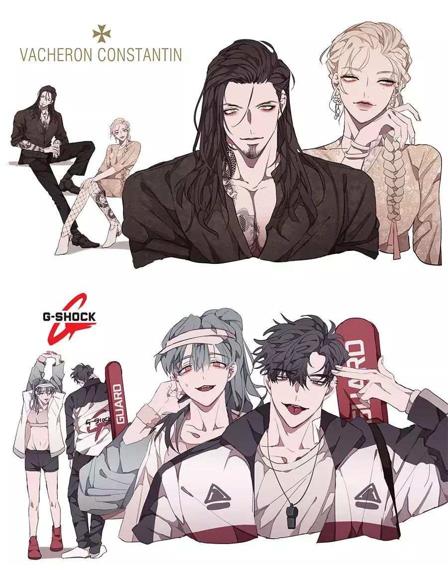 当奢侈品牌拟人化：青春的校园恋情太美好！求你们快出同人本