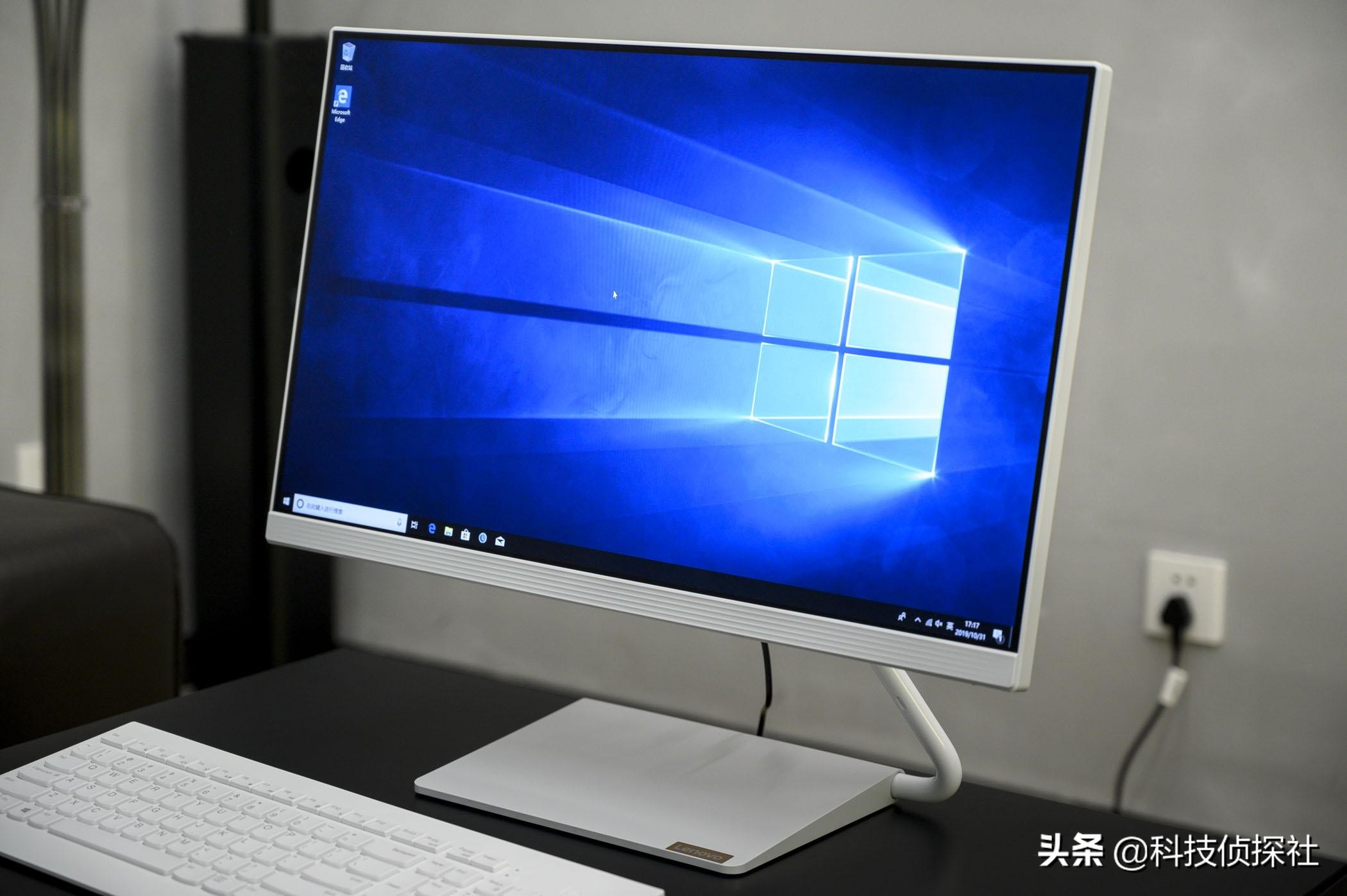 联想aio逸一体机屏幕拆解,联想aio逸一体机24iwl测评