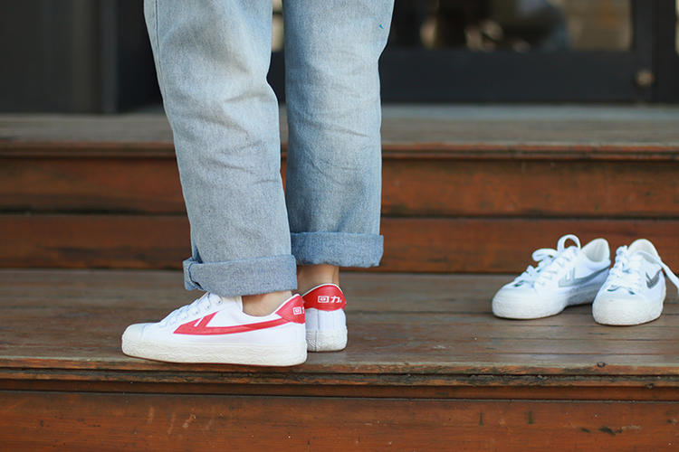 回力帆布鞋祥云皮面,回力哪双老爹鞋最好看