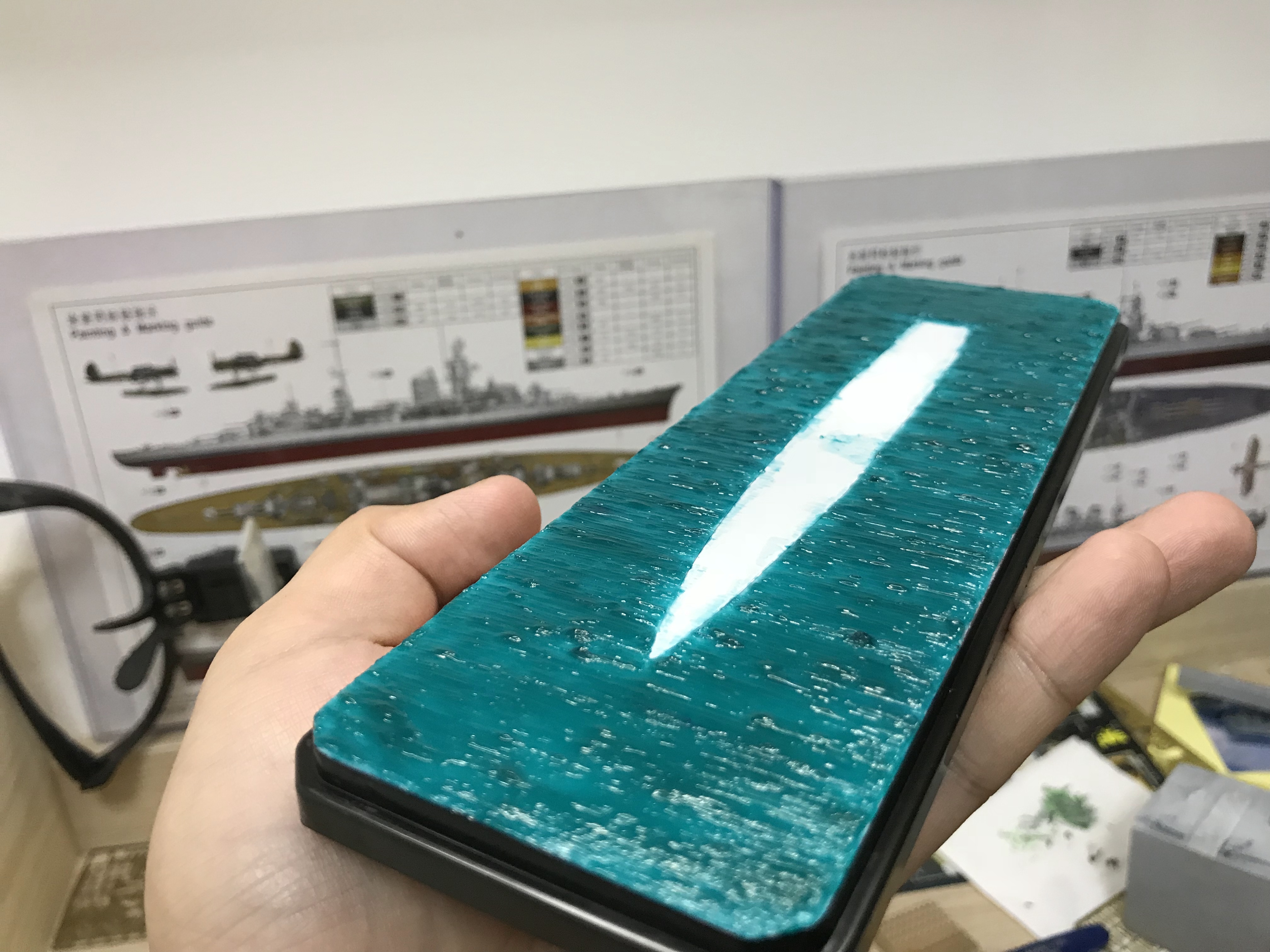 「手工船模」1/700宜宾号导弹护卫舰制作小记