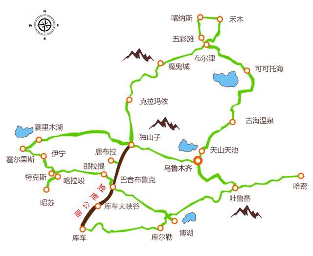 10天北疆旅游攻略,北疆小环线7天经典旅游路线