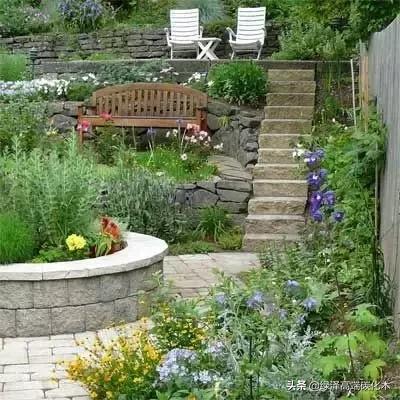 一块平地，能设计出好多款景观，而且还那么美