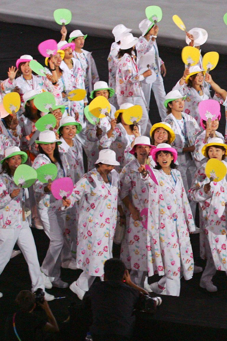 中国奥运会统一运动服装,奥运会各国参赛服风格