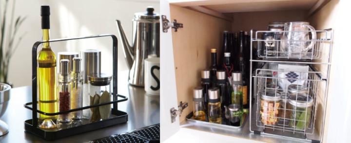 厨房调料盒收纳整理,厨房各种调料袋怎么收纳