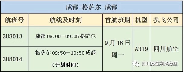 格萨尔机场正式通航甘孜州有了第三座机场