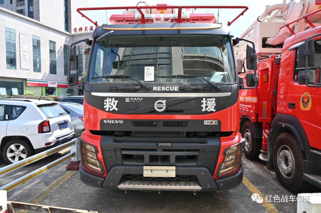 新车抢先看丨尺寸超过博浪涛F101，一起看看三一JP62大跨度消防车