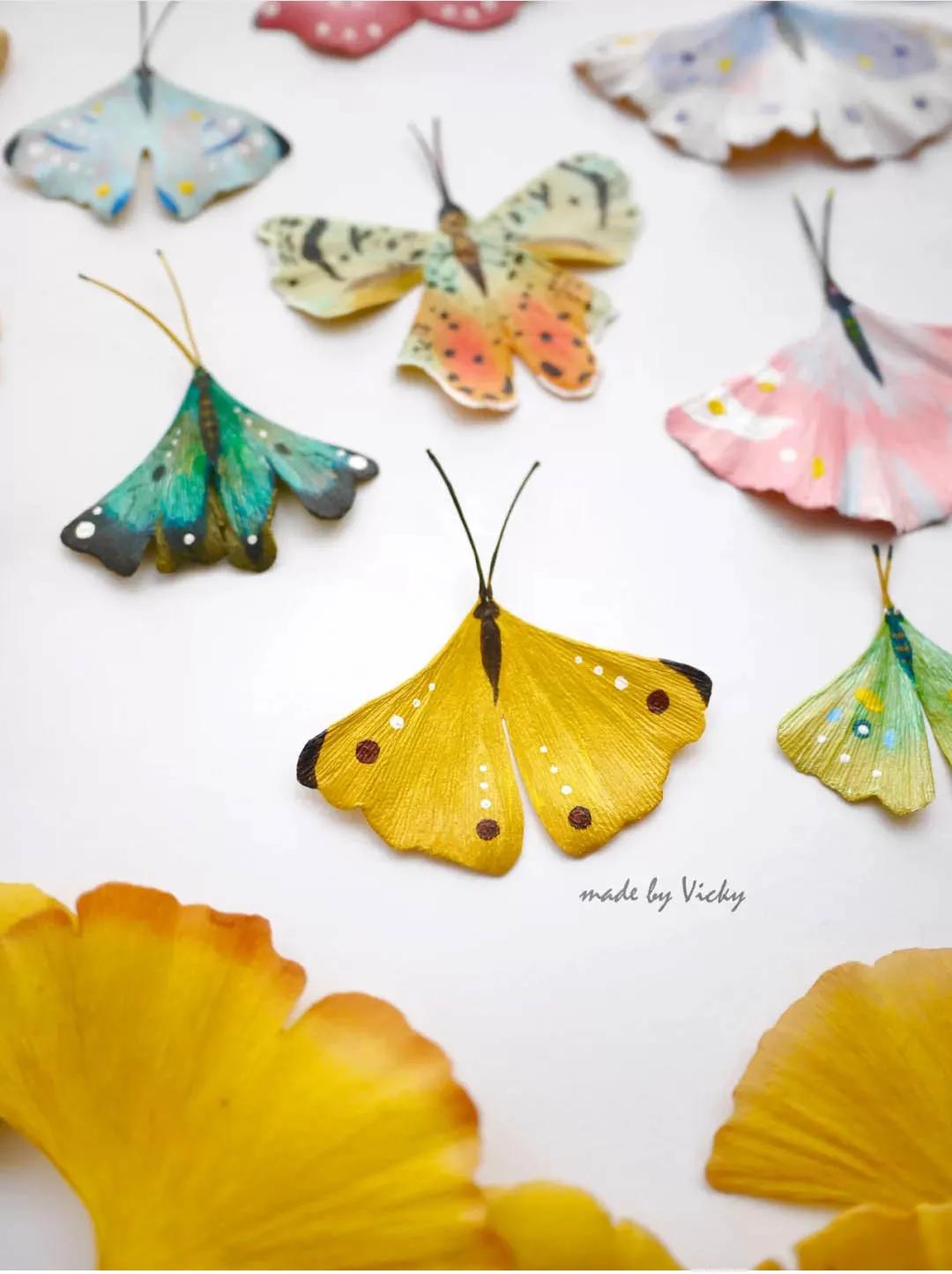 银杏树叶如何做玫瑰花,银杏叶如何制作玫瑰花