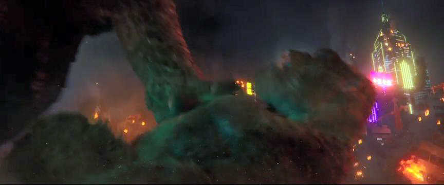 超燃怪兽哥斯拉大战金刚,超燃金刚大战哥斯拉剪辑片段