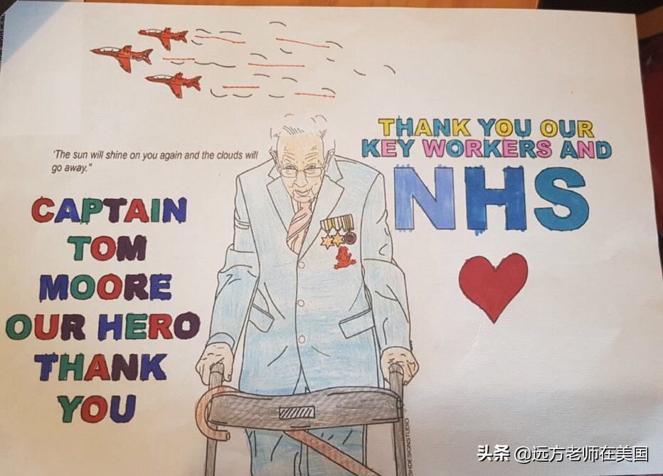 疫情之下，他的百岁生日盛况堪比英国女王