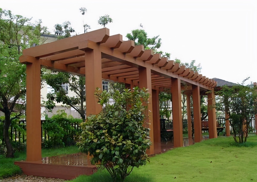 防腐木菠萝格凉亭施工教程,菠萝格防腐木效果图