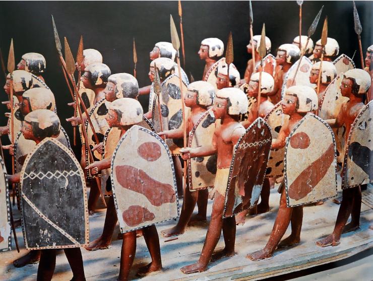 让人震撼的古代兵马俑,古埃及人偶