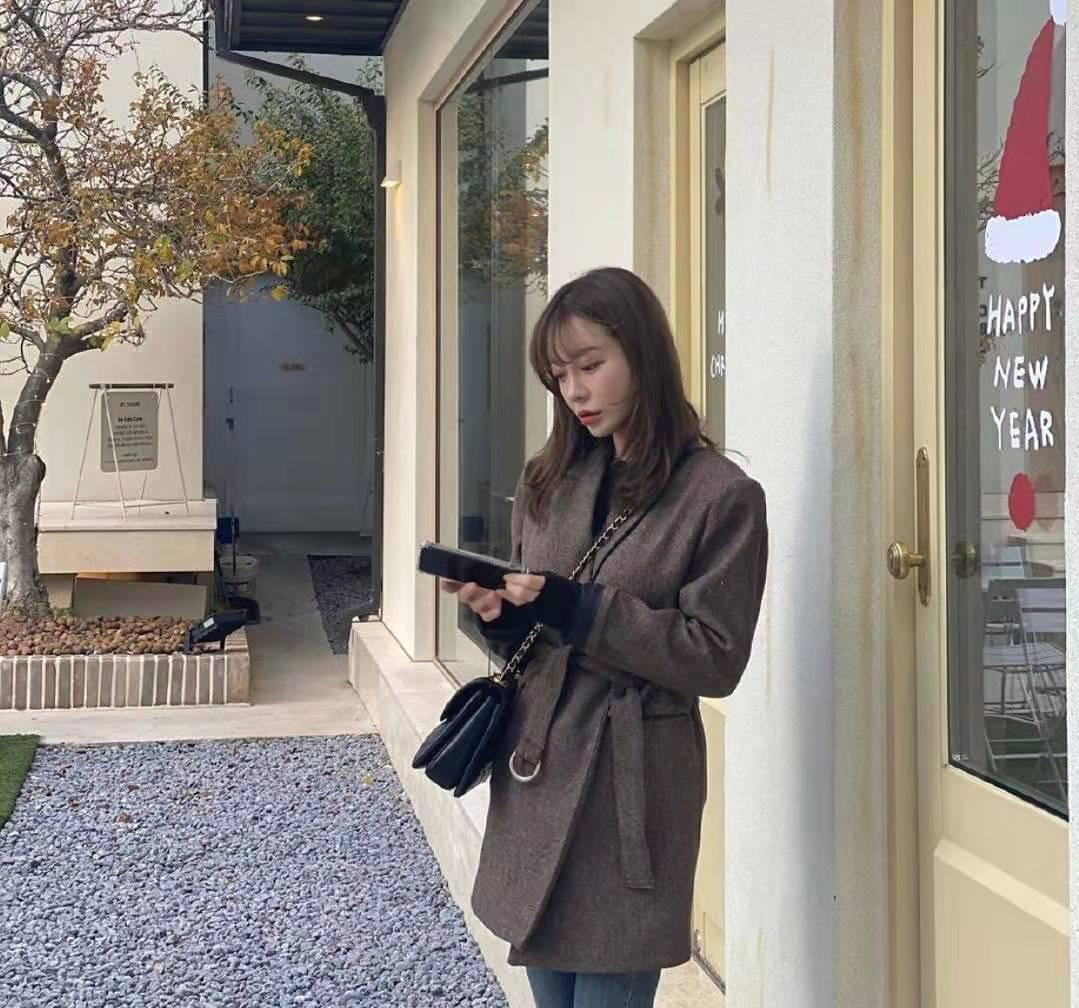 韩系慵懒风穿搭裤子,宽松女韩版慵懒风穿搭裤子