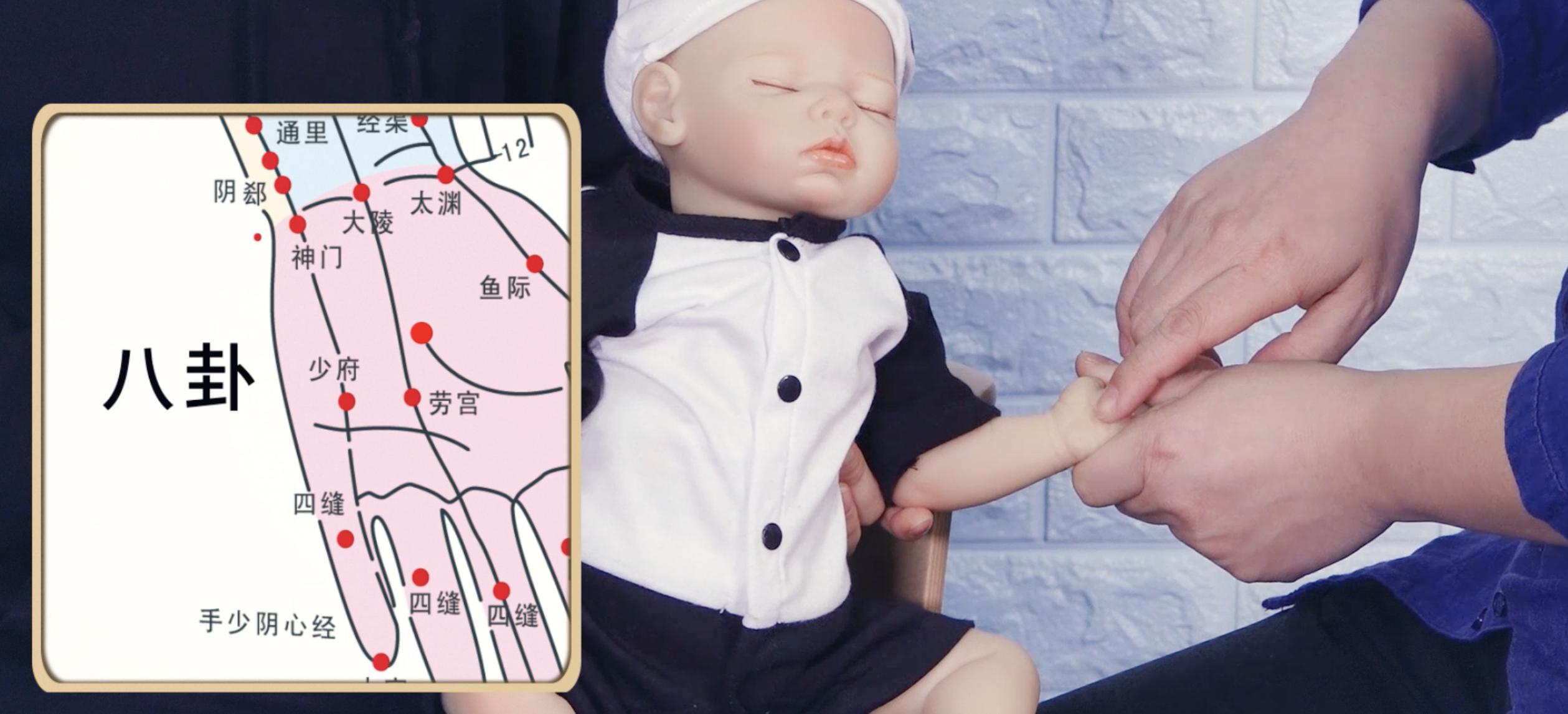 小儿腹痛怎么办？4个穴位+2个动作，在家缓解不用打针吃药