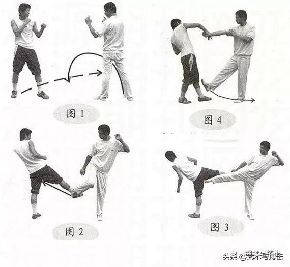 戳脚全套教学,花郎道实战戳脚