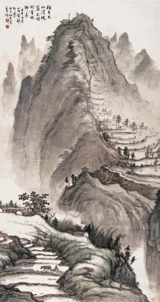 水墨画夜景欣赏,画夜景最好的中国画