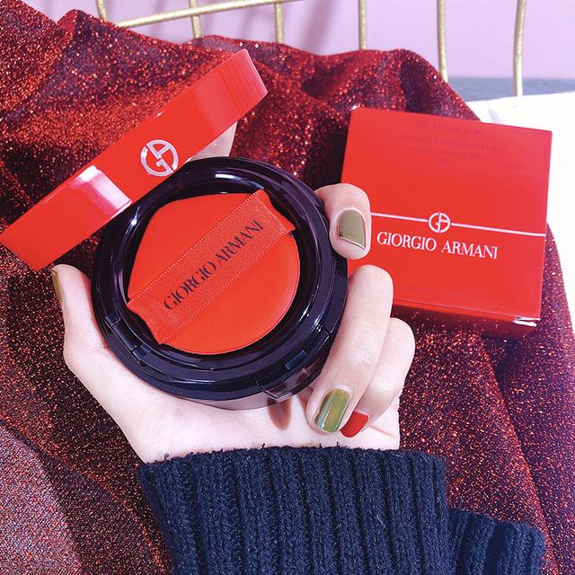 阿玛尼红气垫秋冬好用吗,阿玛尼红气垫简单日常妆教程