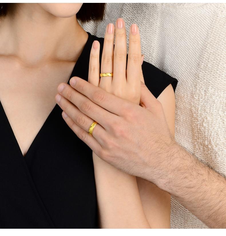 适合男士选购的黄金戒指，不需要二三十克，6-8克就很好