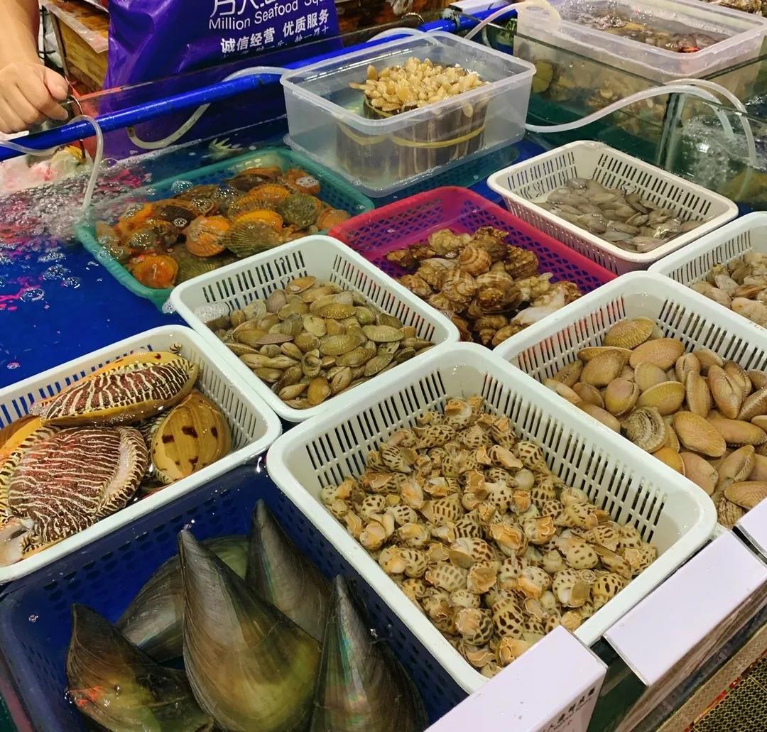 三亚火车头万人海鲜加工广场,三亚火车头万人海鲜广场加工费