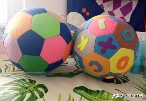 自己动手做一个足球,自制一个迷你足球