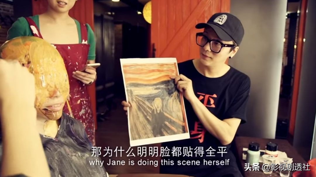 张靓颖搞笑mv视频,张靓颖模仿名画