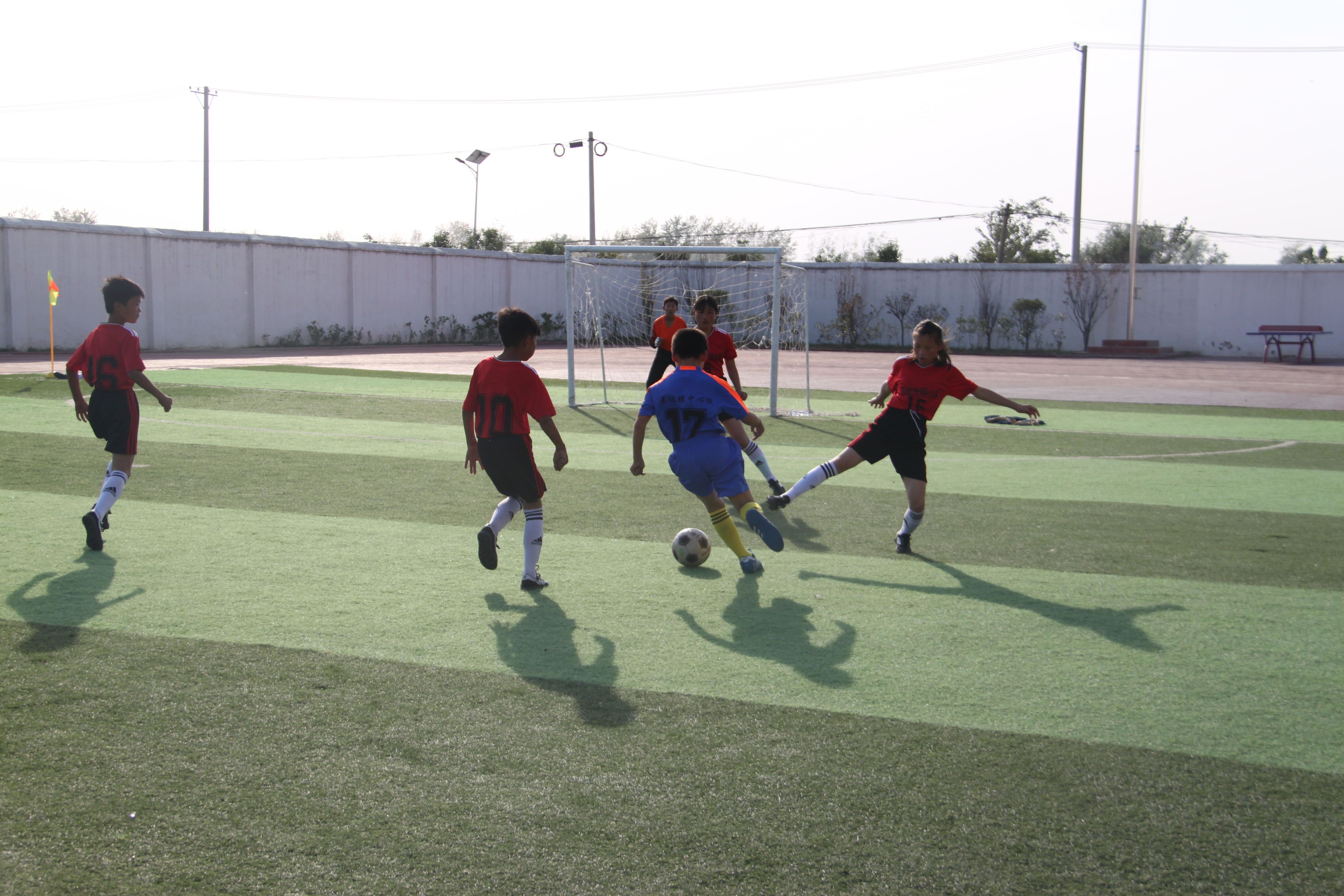 阜南县王化镇足球联赛开幕式,阜阳朱寨镇中心小学足球比赛