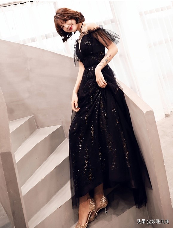 高端年会气质礼服推荐高级感,华丽设计感年会时尚轻奢高级礼服