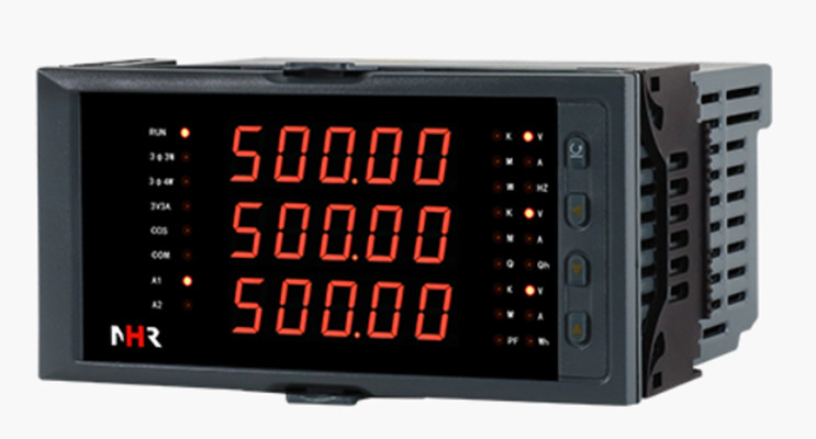 虹润nhr-3100c怎么设置功率因数,虹润nhr-3300