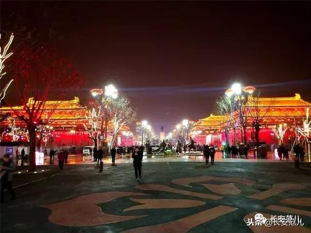 大唐不夜城照片精修,大唐不夜城图片美景实拍