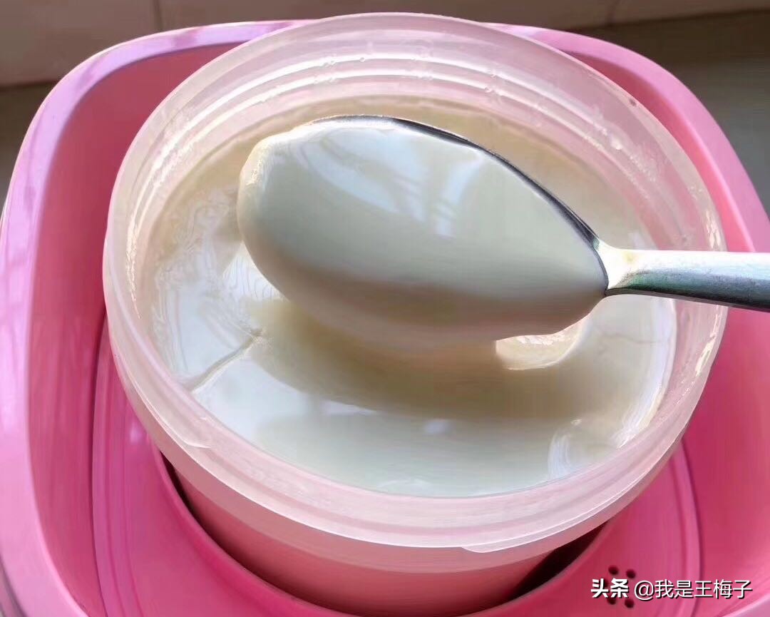 自制酸奶不凝固有发酵的味道,自己在家做酸奶没成功可以补救吗