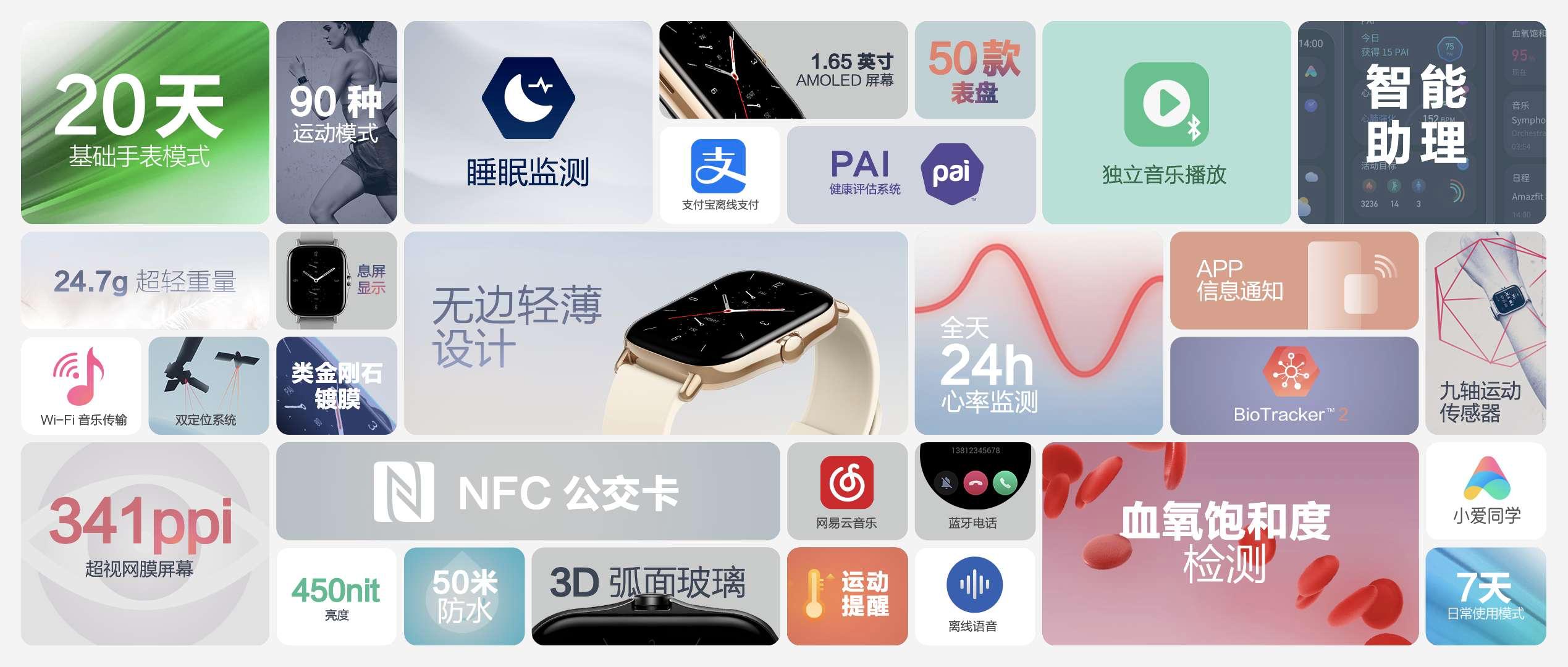 华米智能手表测氧,华米智能手表测评健康监测准确吗