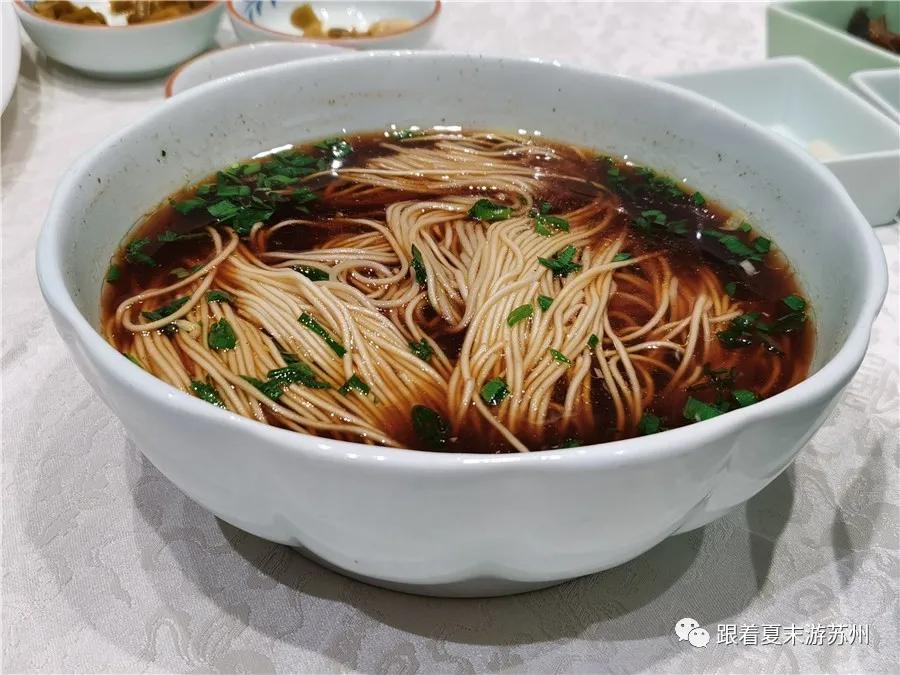 寻味山城记忆中的那碗面,苏州姑苏一碗面