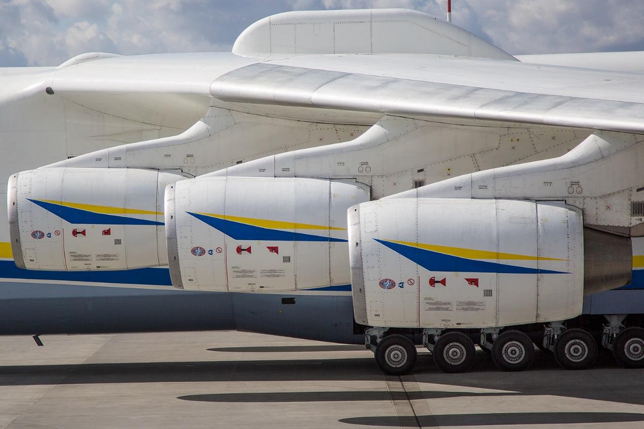 世界上唯一一架现存的安225,全球唯一一架安225