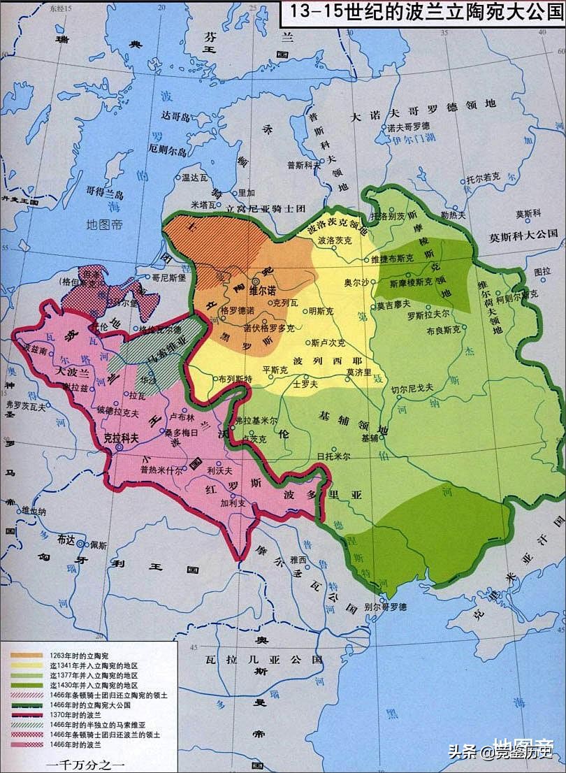 苏德夹击波兰的地图,东方战场苏德夹击波兰