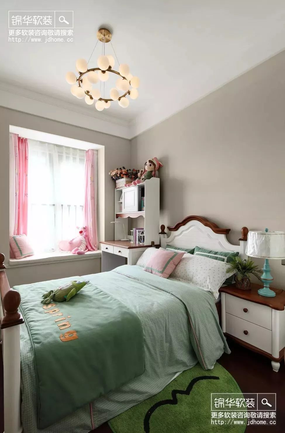 锦华装修风格实景,锦华装饰美式