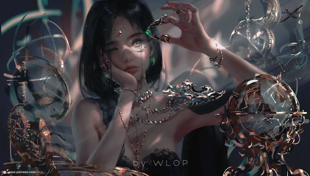 原画师wlop,wlop画师最新作品